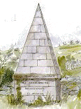 Monument to Dafydd Ionawr